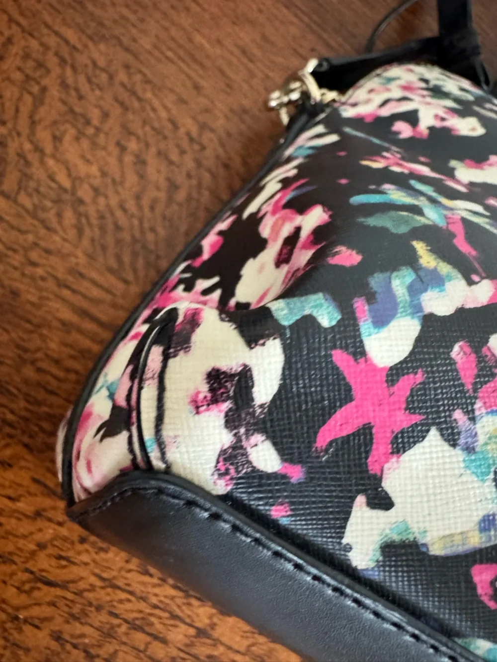 Kate Spade Brightwater Drive Small Rachelle Floral Satchel/Crossbody - EUC